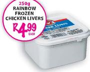 Rainbow Frozen Chicken Livers-250gm