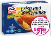 Sea Harvest Crisp & Chunky Hake Portions-500gm