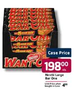 Nestle Large Bar One-Per Case 40's