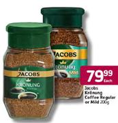 Jacobs Kronung Coffee Regular Or Mild-200Gm