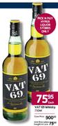 Vat 69 Whisky-Per Case