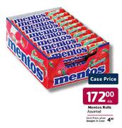 Mentos Rolls Each