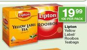 Lipton Yellow Label/Rooibos Teabags-100 Per Pack