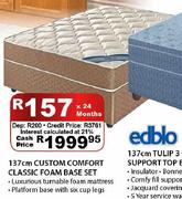 Custom Comort Classic Foam Base Set-137cm