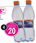 Aquette Flavoured Water Assorted-4x500ml