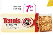 Bakers Tennis Biscuits-200g Each