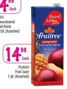 Fruitree Fruit Juice-1.5Ltr