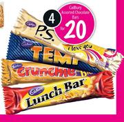 Cadbury Assorted Chocolate Bars-'4s