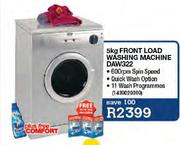 Defy Front Load Washing Machine-5kg(DAW322)