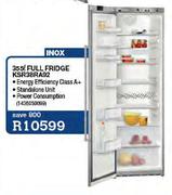 Siemens Inox Full Fridge-355Ltr(KSR38RA92)