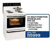 Defy 731 Multifunction Stove Black(DSS449)