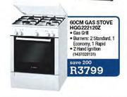 Bosch Gas Stove-60cm((HGG222120Z)