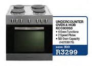Kelvinator Undercounter Oven & Hob(KCC800SS)