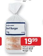 PnP No Name Frozen Beef Burger - 1kg 