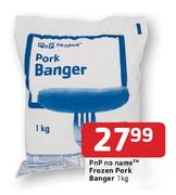 PnP No Name Frozen Pork Banger - 1kg