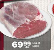 Leg Of Lamb Per Kg
