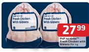 Pnp No Name Fresh Chicken With Giblets-Per Kg