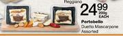 Portobello Duetto Mascarpone Assorted-200g Each