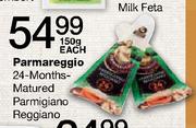 Parmareggio 24-Months-Matured Parmigiano Reggiano-150g Each