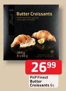 PnP Finest Butter Croissants-6's