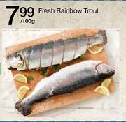Fresh Rainbow Trout-100gm