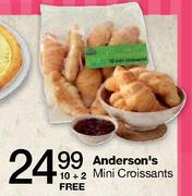 Anderson's Mini Croissants-10 + 2 Free