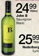 John B Sauvignon Blanc-750ml