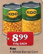 Koo Whole Kernel Corn-410gm Each