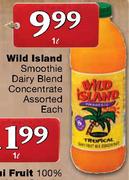 Wild Island Smoothie Dairy Blend Concentrate-1Ltr