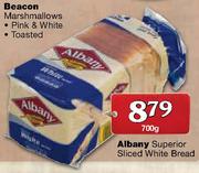 Albany Suerior Sliced White Bread-700gm