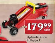 Hydraulic 2-Ton Trolley Jack-Each