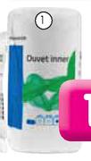 Primaries Hollowfibre Double Duvet Inners-Each