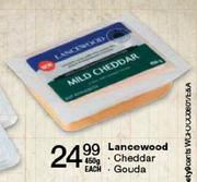 Lancewood Cheddar-450gm Each