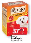 Beeno Dog Biscuits Assorted-1Kg Each