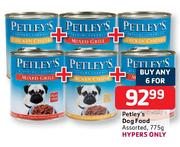 Petley's Dog Food Assorted-6x775g