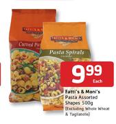 Fatti's & Moni's Pasta Shapes Assorted-500g Each