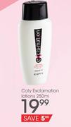 Coty Exclamation Lotions-250ml