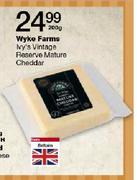 Wyke Farms Ivy's Vintage Reserve Mature Cheddar-200g