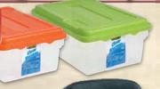Addis Clear Flip Top Storage Box-Each