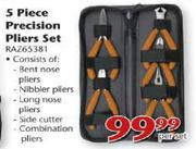 Razor 5 Piece Precision Pliers Set-Per Set
