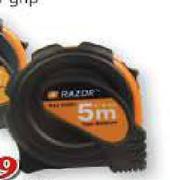 Razor Auto Lock Tape Measure-5m x 19mm