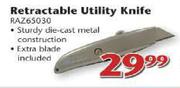 Razor Retractable Utility Knife
