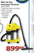 Karcher Wet & Dry Vacuum Cleaner(WD3.300M)