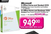 Microsoft Office Home and Student 2013