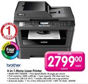 Brother 4-in-1 Mono Laser Printer(MFC-7860DW)