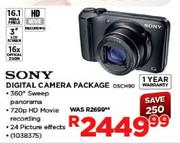 Sony Digital Camera Package (DSCH90)