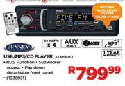Jensen USB/MP3/CD Player (JCDUSB23X)