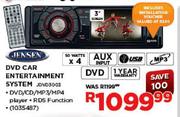 Jensen DVD Car Entertainment System (JDVD3003)