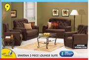 Spartan 3 Piece Lounge Suite