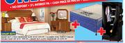 Smart Buy 3 Piece Bedroom Suite+Slumber King Perfect Dream Double Base Set+Smart Buy Cloth Wardrobe